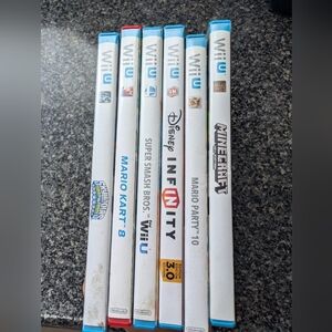 Nintendo Wii U Game Collection - White